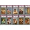 Image 1 : 1953 Bowman Color Complete Set with (10) PSA Graded