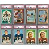 Image 1 : 1954-55 Bowman HIGH GRADE Multi-Sport Lot with (11) PSA Graded