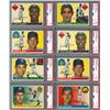 Image 1 : 1955 Topps PSA Graded Hall of Famer Collection of (8) with Koufax RC and TWO Jackie Robinson's