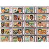 Image 1 : 1956 Topps PSA Graded Hall of Famer Collection (33 Different)