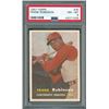 Image 1 : 1957 Topps #35 Frank Robinson RC - PSA NM-MT 8