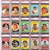 Image 1 : 1959 Topps PSA Graded Hall of Famer Star Collection (35 Different)