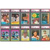 Image 1 : 1960-75 Topps and Fleer PSA Graded HOFer Collection