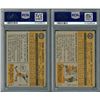 Image 3 : 1960-75 Topps and Fleer PSA Graded HOFer Collection