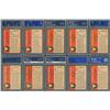 Image 2 : 1961-62 Fleer PSA Graded Collection of (24) with 10 Hall of Famers!