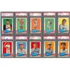 Image 3 : 1961-62 Fleer PSA Graded Collection of (24) with 10 Hall of Famers!