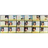 Image 1 : 1962-63 Jello Baseball Collection with Three Mantle's and Five Full Box Backs (160 cards)