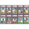 Image 1 : 1965 Topps HIGH GRADE Near Set (585/598) with (13) PSA Graded