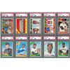 Image 1 : 1966 Topps Complete Set (598) with (10) PSA Graded