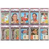 Image 1 : 1968 Topps Baseball Vending Box of 400+ cards with (47) PSA Graded