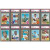 Image 1 : 1968 Topps Complete Set with (10) PSA Graded