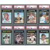 Image 1 : 1971 Topps HIGH GRADE Complete Set with PSA (15) Graded