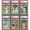Image 1 : 1972 Topps Complete Set with (14) PSA Graded