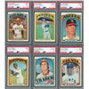 Image 1 : 1972 Topps Complete Set (787) with (6) PSA Graded