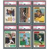 Image 1 : 1974 Topps Complete Set with (7) PSA Graded