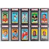 Image 2 : 1965 Topps Football Near Set (174/176) with (19) PSA Graded