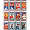 Image 1 : 1963 Parkhurst Hockey VERY HIGH GRADE Complete Set (99) with (13) PSA Graded