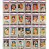 Image 1 : 1952 Topps Autographed Partial Set of (308) Cards with (22) High Numbers