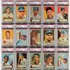 Image 2 : 1952 Topps Autographed Partial Set of (308) Cards with (22) High Numbers