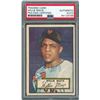 Image 1 : 1952 Topps #261 Willie Mays Signed Card - PSA/DNA