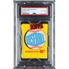 Image 1 : 1960 Topps Baseball 5 CENT Wax Pack - PSA EX-MT 6