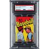 Image 1 : 1973 Topps Baseball Wax Pack - PSA MINT 9 (Highest Graded!)