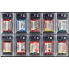 Image 2 : 1972-1980 Topps Baseball HIGH GRADE PSA Graded Wax Pack Collection (10)