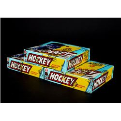 1983-84 OPC Hockey Wax Boxes (3) - BBCE