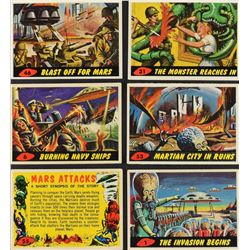 1962 Mars Attacks Complete Set (55)