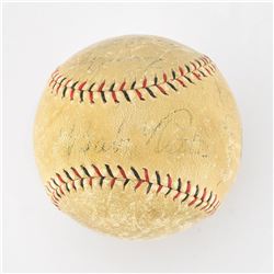 Babe Ruth and Lou Gehrig Signed Baseball