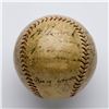 Image 1 : 1930 New York Yankees Signed Baseball with 21 Signatures including Ruth and Gehrig