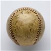 Image 2 : 1930 New York Yankees Signed Baseball with 21 Signatures including Ruth and Gehrig