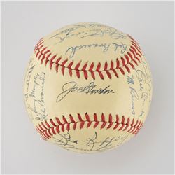 1942 New York Yankees American League Champions Team Signed Baseball with DiMaggio