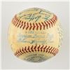 Image 2 : 1953 New York Yankees Team-Signed Baseball with 30 Signatures including 7 Hall of Famers!