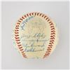 Image 2 : 1956 New York Yankees World Series Champions Team Signed Baseball with 30 Signatures including Mantl