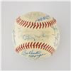 Image 6 : 1956 New York Yankees World Series Champions Team Signed Baseball with 30 Signatures including Mantl