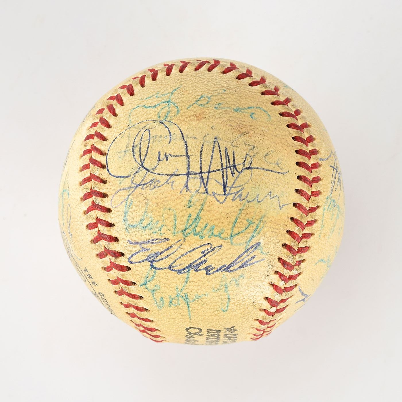 1969 New York Mets World Series Champions Team Signed Baseball with 25 ...