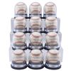 Image 1 : One Dozen Mickey Mantle BVG Graded and Encapsulated Single Signed Baseballs