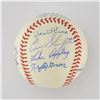Image 2 : Hall of Famer Multi-Signed Baseball with Jackie Robinson and Dizzy Dean
