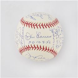 Perfect Game Pitchers Multi-Signed Baseball with 16 Signatures including Koufax and Halladay - PSA/D