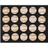 Image 2 : Baseball Hall of Famer Single Signed Ball Collection (83)