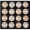 Image 1 : Major League "500 Home Run Club" Single Signed Baseball Collection (14) with Ted Williams