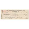 Image 1 : Benny Bengough 1927 Signed Payroll Check