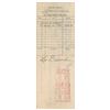 Image 2 : Leo Durocher 1927 Signed Payroll Check