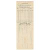 Image 2 : Mike Gazella 1927 Signed Payroll Check