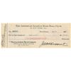 Image 1 : Mark Koenig 1927 Signed Payroll Check
