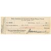 Image 1 : Bob Meusel 1927 Signed Payroll Check