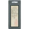 Image 2 : Babe Ruth 1930 Signed Payroll Check - PSA/DNA NM-MT 8