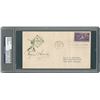 Image 1 : Rogers Hornsby Signed Baseball Centennial First Day Cover - PSA/DNA