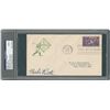 Image 1 : Babe Ruth Signed Baseball Centennial First Day Cover - PSA/DNA MINT 9